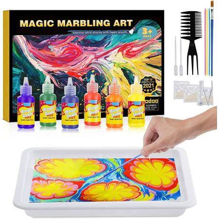 The Intricacies of Coodoo Magic Marbling Art: A Step-by-Step Guide
